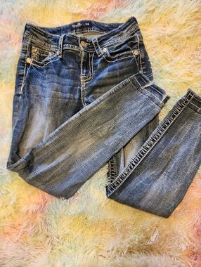 Womens miss me low rise skinny jeans 26